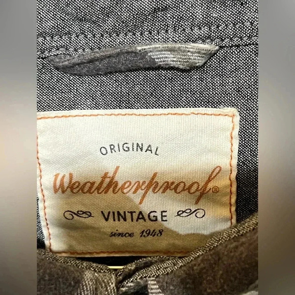 Weatherproof Vintage men’s flannel size medium - Picture 6 of 8